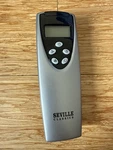 Seville Classics Ultra Slim Line Tower Fan 5-BUTTON Remote Control Tested Works. Fixed Price $14.99.