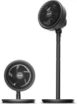 7-INCH Oscillating Pedestal Fan, 3 Speeds, Quiet 5-BLADE, Adjustable Height. Fixed Price $75.99.