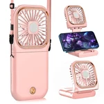 Allxin Portable Neck Fan Mini Quiet Handheld Personal Foldable Usb Rechargeab.... Fixed Price $34.39.