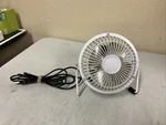 Mainstays Mini 4" Metal Table Desk Fan Pivoting Usb Powered. Fixed Price $17.99.