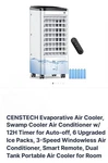 Censtech Air Conditioner Cooler Portable Windowless. Fixed Price $149.00.