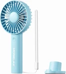 Jancane Handheld Fan, Usb Rechargeable Mini Portable With Base, 10H Battery,. Fixed Price $14.99.