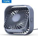 Topk Mini Portable Fan Usb Desk Strong Airflow &quiet Operation 3 Spee. Fixed Price $5.04.