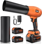 Leaf Blower Cordless With Battery And Charger, 500,000 Rpm, Extended Nozzle, Lig. Fixed Price $95.55.