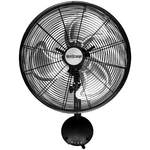 Hurricane 16 Inch Pro High Velocity Oscillating Metal Wall Mount Fan, Black. Fixed Price $79.04.