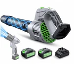 Comchoi Electric Leaf Snow Blower Cordless, 900,000 Rpm, 2 X 4.0AH Batteries. Fixed Price $64.99.