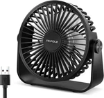 Tripole Usb Desk Fan 4.5 Inches Portable Mini Powerful 3 Small, Black. Fixed Price $12.99.