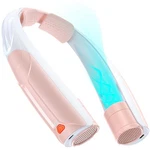 Aaolin Portable Neck Fan With 6000MAH Battery, Usbc Rechargeable, Pink Handsf.... Fixed Price $30.69.