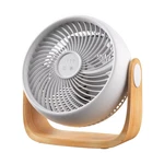 Better Homes & Gardens 8'' 4-SPEED Wood Tabletop Fan, White And Light Honey. Fixed Price $40.35.