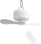 Camping Fan 8000MAH Battery Operated, Portable Tent Rechargeable With Remote Con. Fixed Price $66.99.