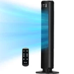 Levoit Classic 36 Tower Fan For Bedroom, 25FT/S Airflow Inches, Black. Fixed Price $107.87.