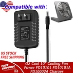 12V Ac/dc Adapter For O2 10" Cooling Fan Power FD10101A FD10002A. Fixed Price $9.48.