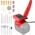 Autojare Cordless Rotary Tool Kit Compatible With Milwaukee M18 Battery 6 Red. Fixed Price $47.23.