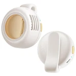 Sbmkk Portable Silent Bladeless Fan Clip On, 3 Speeds Mini, Cream White. Fixed Price $24.84.