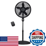 Lasko Oscillating Cyclone Pedestal Fan Adjustable Height Timer Remote Control 3. Fixed Price $75.98.