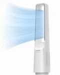 Bladeless Tower Fan With 26-33FT Powerful Airflow, Alexa And Google Compatible,. Fixed Price $243.54.