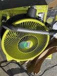 Ryobi One+ 18V Hybrid Whisper Series 14" Air Cannon Fan PCL813B Tool Only R36C2). Fixed Price $120.00.
