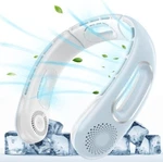 Hotsales Neck Fan, Hands Free Bladeless Fans Portable Rechargeable TY-01 Blue. Fixed Price $43.00.