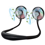 Yaltoon Neck - 2600MAH Battery Operated Hands Free Fan, Regular, Black. Fixed Price $22.31.