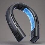 Torras Coolify 2S Lite Wearable Neck Air Conditioner Fan 5000MAH Black. Fixed Price $79.99.