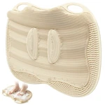 Xl Shower Foot Scrubber Mat, Silicone Feet Massage In Clean F.... Fixed Price $63.72.