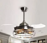 Matrix Decor 36 In. Indoor Satin Nickel Ceiling Fan With Light & Remote Control. Fixed Price $149.99.