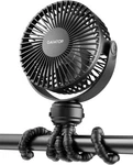 Gaiatop Mini Portable Stroller Fan Battery Operated Small Clip On Detachable .... Fixed Price $23.99.
