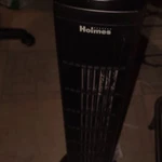 Holmes 29" Tower Fan Oscillation Rotary Knob Speeds Black Model 32510563. Fixed Price $17.00.