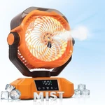 Portable Misting Fan - 20000MAH Rechargeable Water For Patios, Camping, O.... Fixed Price $53.55.