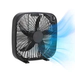 Amazon Basics 20-INCH Box Fan, 3 Speeds, 5 Blades, Lightweight Design, Black, 67. Fixed Price $129.99.