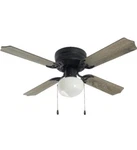Seasons 42 In. Torrey Led Matte Black Ceiling Fan With Light #144348. Fixed Price $49.99.