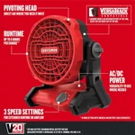 Deal Craftsman V20 650 Cfm Axial Jobsite Fan Indoor Outdoor. Fixed Price $63.39.