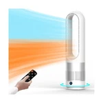 Bladeless Tower Fan, 1400W Space Heater & 40W Cooler Combo With Remote, 8.... Fixed Price $181.25.