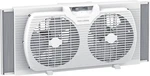 Cool-living 9-INCH 2-SPEED Portable Twin Window Fan, Cooling Dual. Fixed Price $48.59.