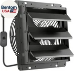 10 Inch Shutter Exhaust Fan, 647CFM Quiet Garage With 8 Foot Long. Fixed Price $113.43.