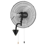 Vevor 20 Wall Mount Fan Oscillating 3 Speed Long Airflow Industrial Garage. Fixed Price $69.90.