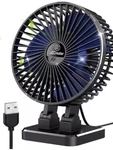 Jzcreater Usb Fan, Mini And Portable, 3 Speeds Desktop Cooling. Fixed Price $16.24.