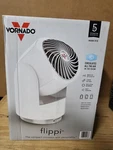 Vornado Flippi Fan Model V10 White 3 Speed Settings With Oscillation New. Fixed Price $29.99.
