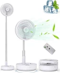 Primevolve PF11S 7.7INCH Portable Oscillating Standing FAN,360 Rotatable. Fixed Price $39.99.