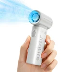 Jisulife Portable Handheld Fan LIFE9, Turbo Power High Speed 3600MAH, Grey. Fixed Price $29.99.