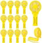 12 Pcs Softball Portable Fans Foldable Handheld Bulk With Lanya.... Fixed Price $42.33.