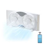 Window Fan 9 Inch Smart Wifi Speed Dual Blade Expandable 23.5 -37 LC310SWT. Fixed Price $89.99.