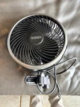 Infinity Cloudray AC-CCS6 Clip-on Fan Adjustable Tilt Electric Black 3 Blade. Fixed Price $20.00.
