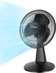 Pelonis 12" 3-SPEED Oscillating Fan Black Tilt Adjustable Head. Fixed Price $37.49.