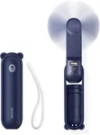 Jisulife Handheld Mini Fan, 3 1 Usb Rechargeable Portable Pack, Blue. Fixed Price $30.63.