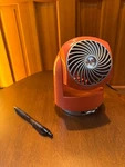 Vornado Flippi V6 Compact Air Circulator Fan, Quiet Portable Travel For Desk. Fixed Price $13.00.