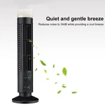 Bladeless Tower Fan With Light Portable Usb Desk For Home Bedroom Office. Fixed Price $15.52.