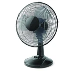Mainstays 12" 3-SPEED Oscillating Table Fan, FT30-8MBB, Black. Fixed Price $29.99.