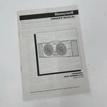 Honeywell Owner S Manual Twindow Fan Model HW-628 Booklet. Fixed Price $6.93.