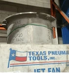 1X Texas Pneumatic TX-JF20 20IN Jet Fan Ventilation Blower 3/4" Npt. Fixed Price $3300.00.